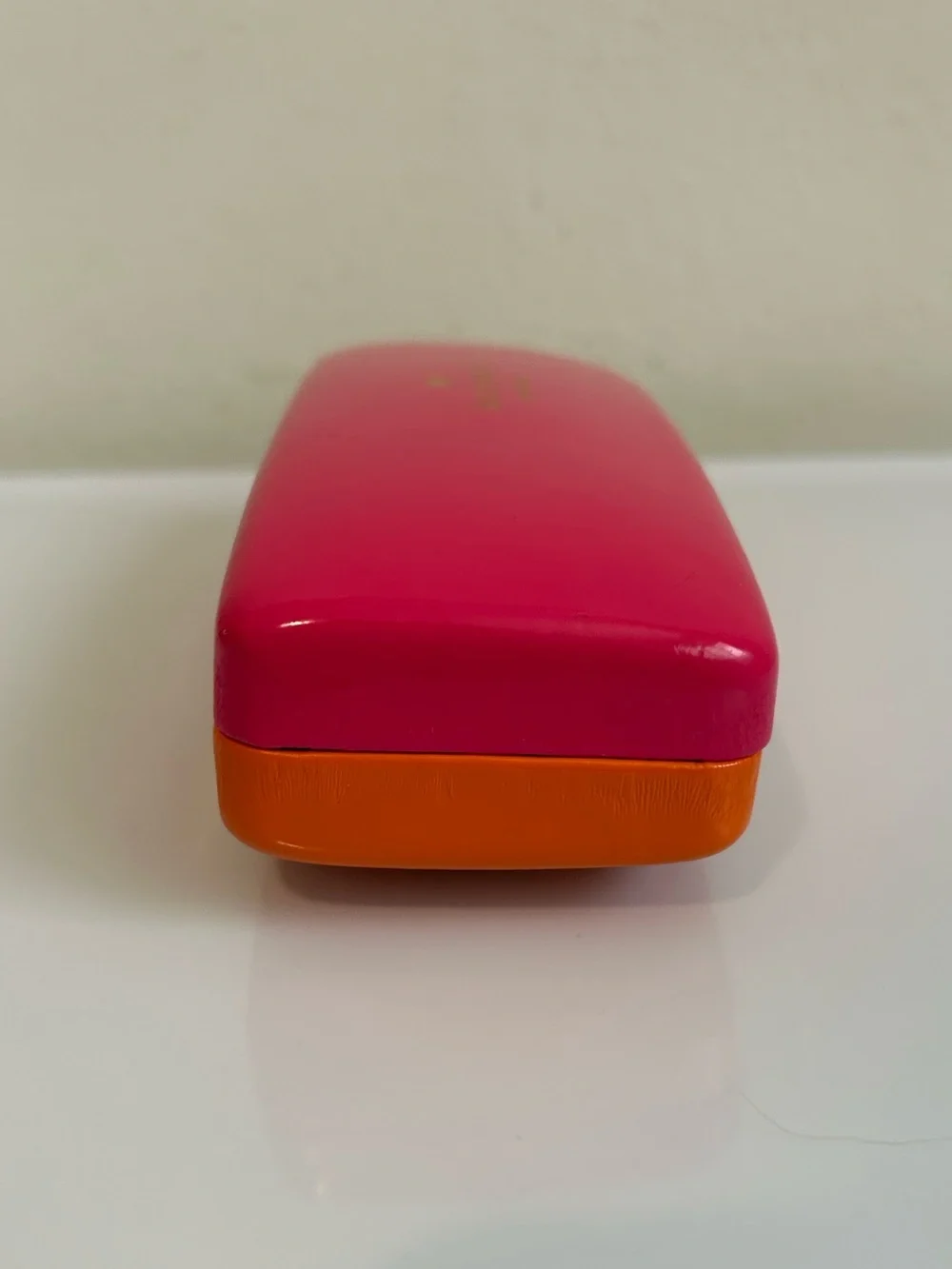 kate spade Pink and Orange Hard Eyeglass Case